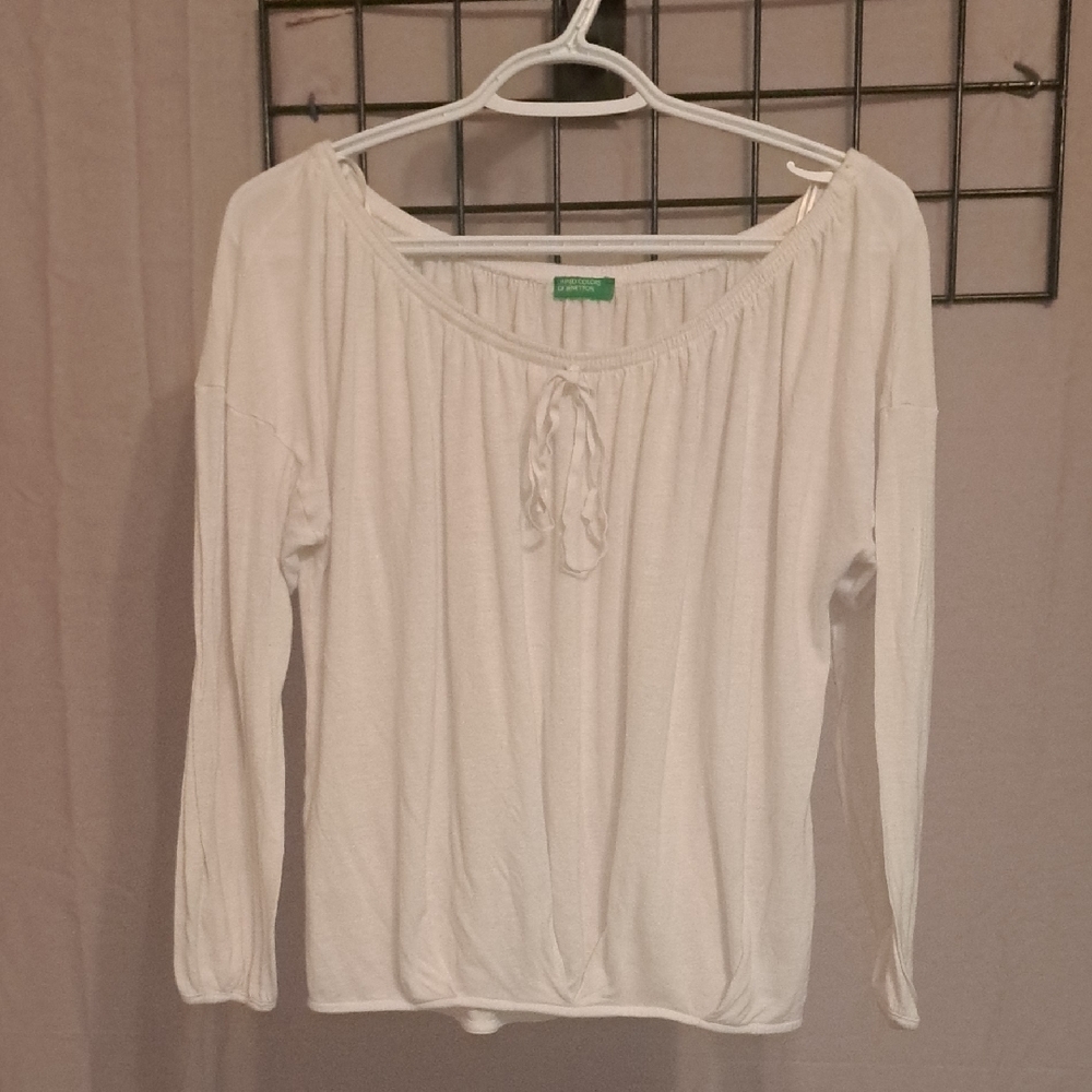 United Colors Of Benetton White Blouse